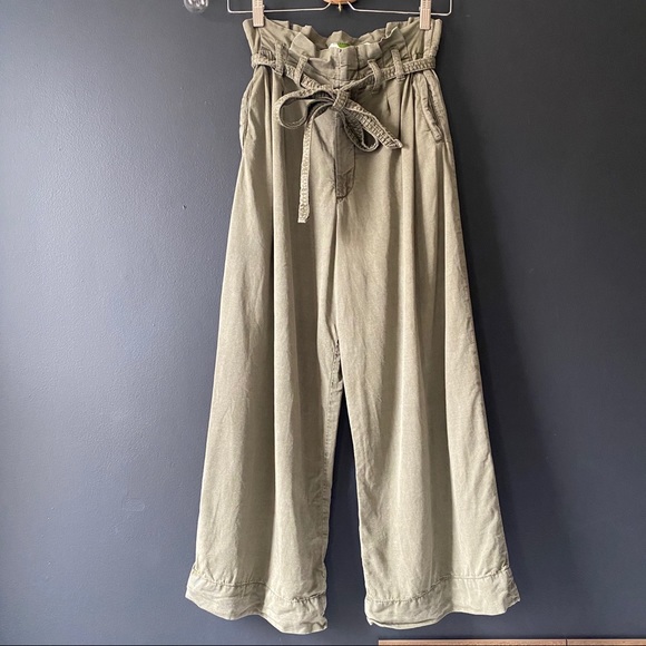 Anthropologie Pants - Anthropologie Blythe Trousers Paperbag Pants